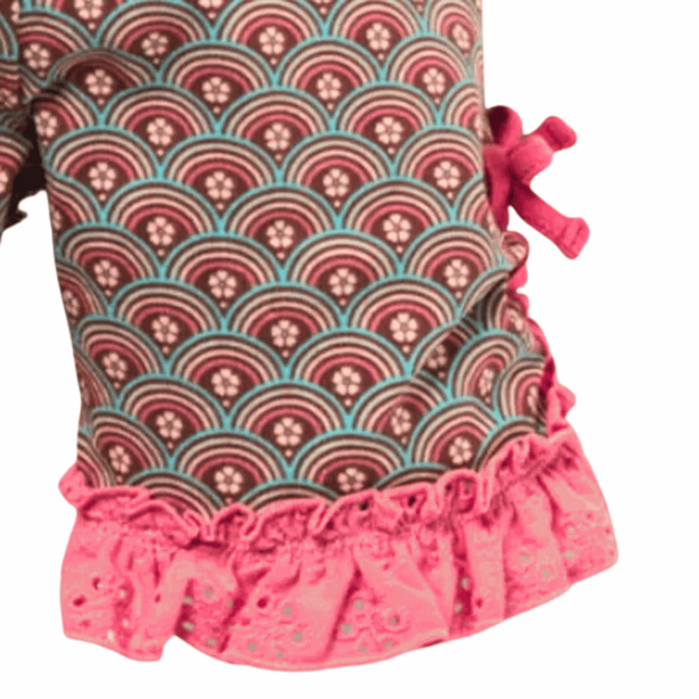 Matilda Jane Lucille Rainbow Print Shorties Girls Bloomers Sz 12-18 Months - Picture 9 of 9